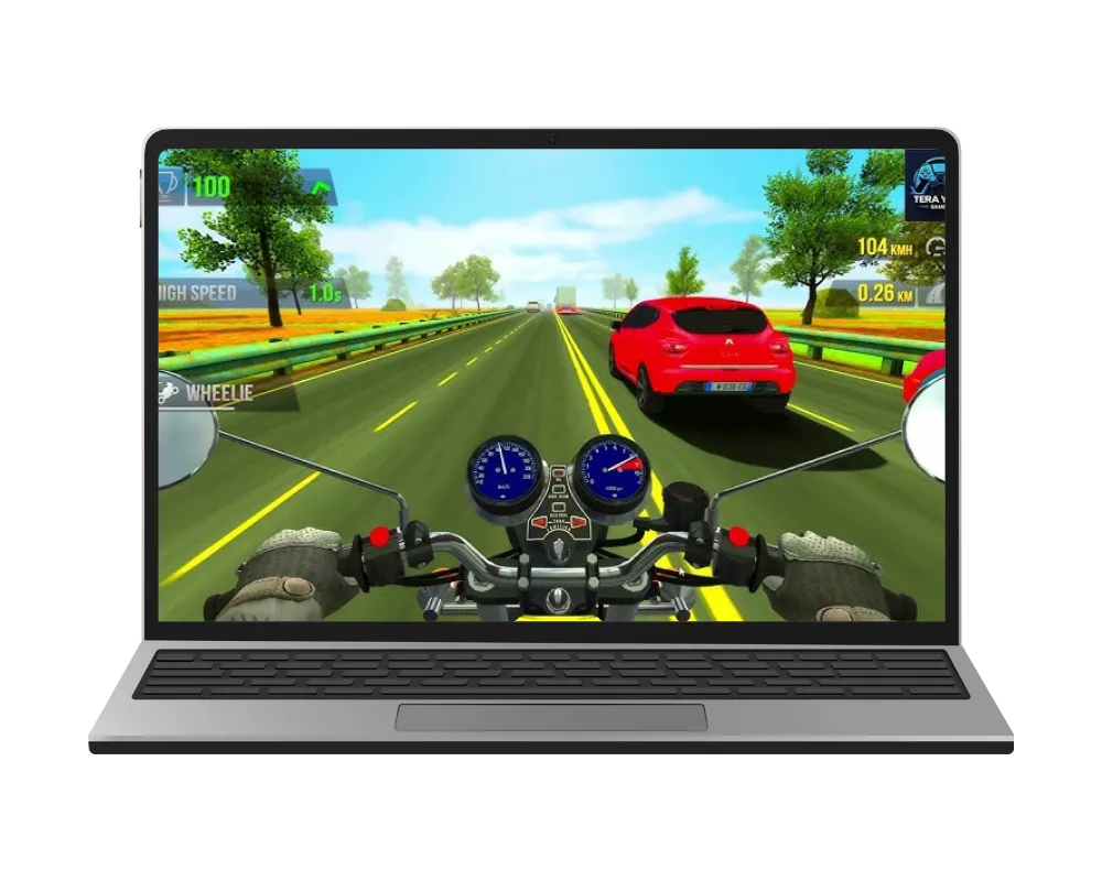 First-Person Riding Perspective